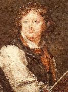 HALL, Peter Adolf, Self-portrait